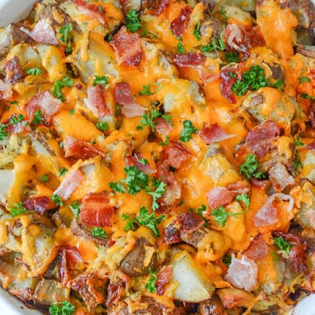 Chicken Ranch Potato Bake